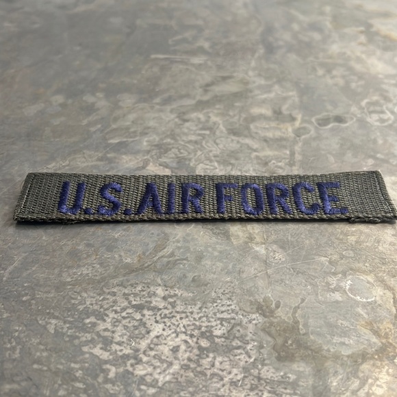 U.S. AIR FORCE embroidered tape patch - vintage - Picture 7 of 10